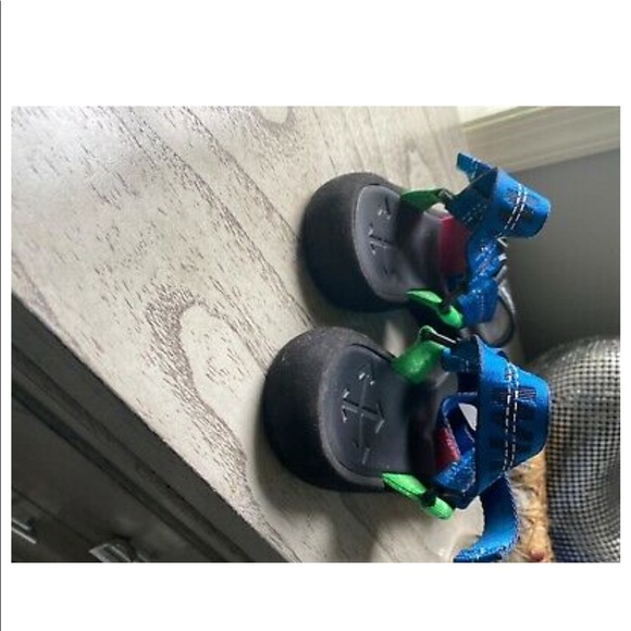 Multi color off white micro trek sandals - Picture 6 of 8